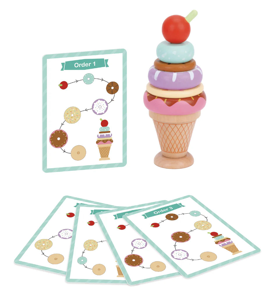 Tooky Toy - Build An Ice Cream Set