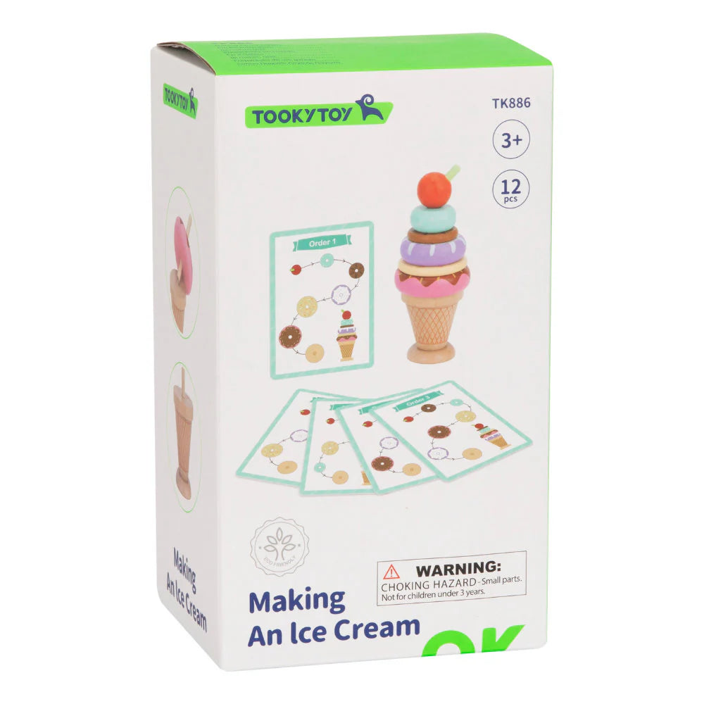 Tooky Toy - Build An Ice Cream Set
