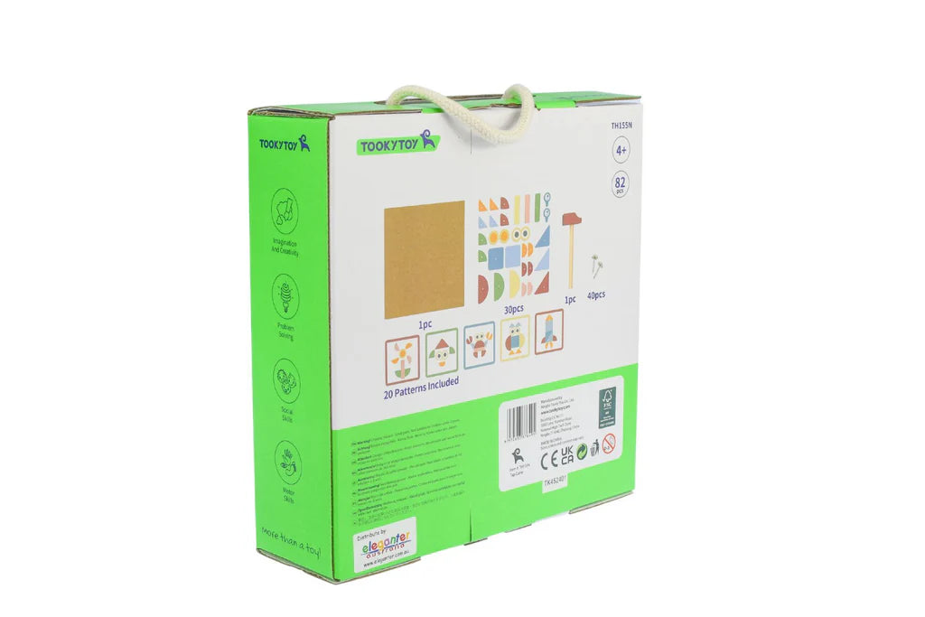 Tooky Toy - Wooden Tap Tap Construction Set