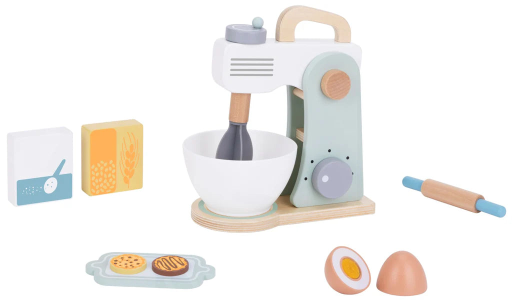 Tooky Toy - Wooden Kitchen Mixer Toy Set