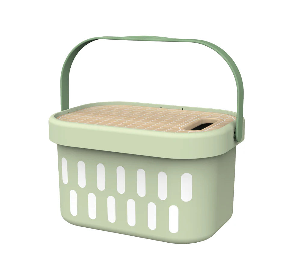 Tooky Toy - Wooden Picnic Basket Set