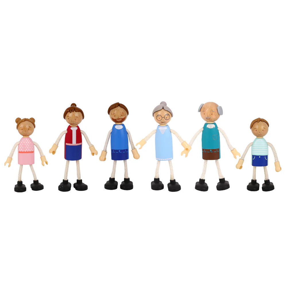 Tooky Toy - Wooden Doll House