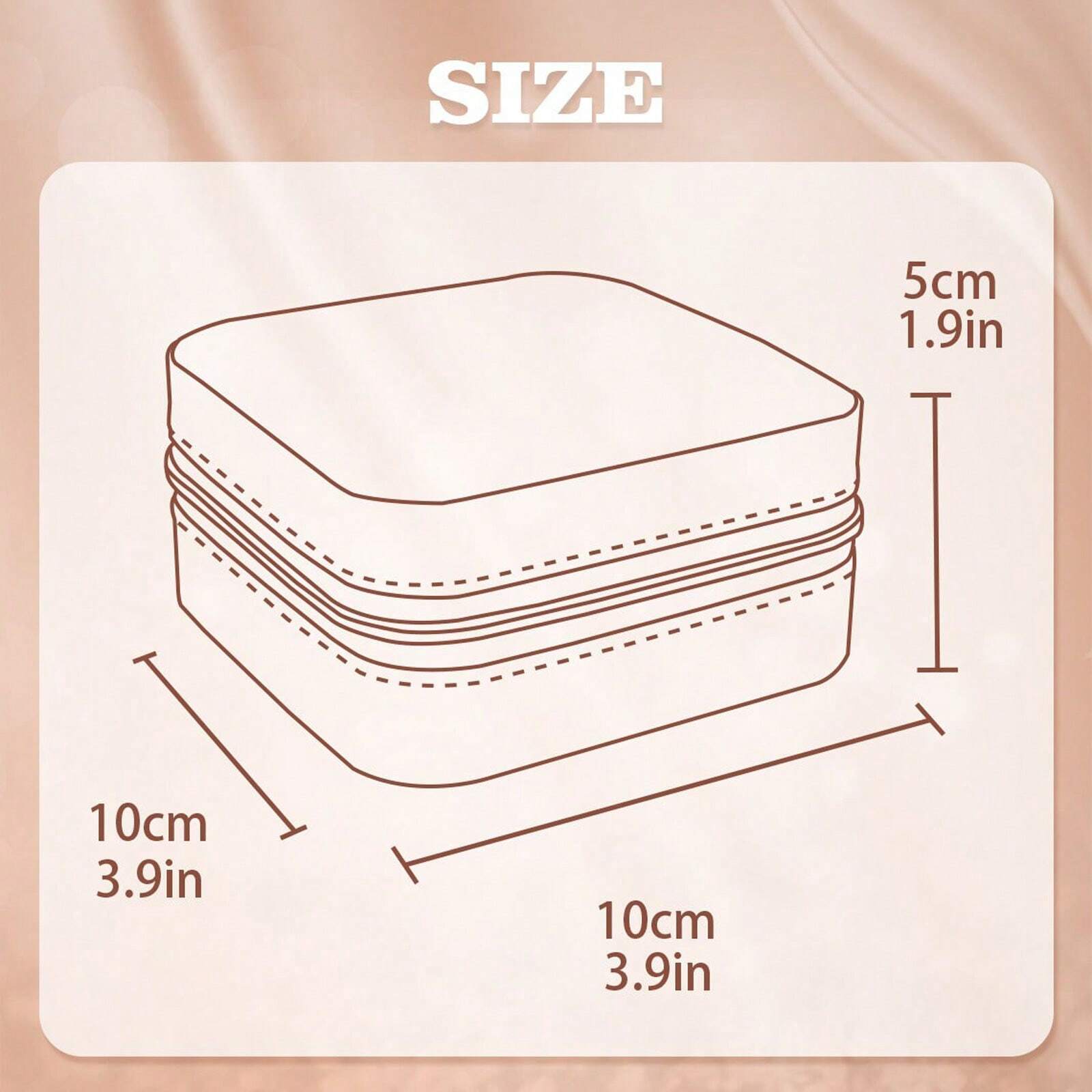 Personalized Travel Jewelry Box – Custom Name Design