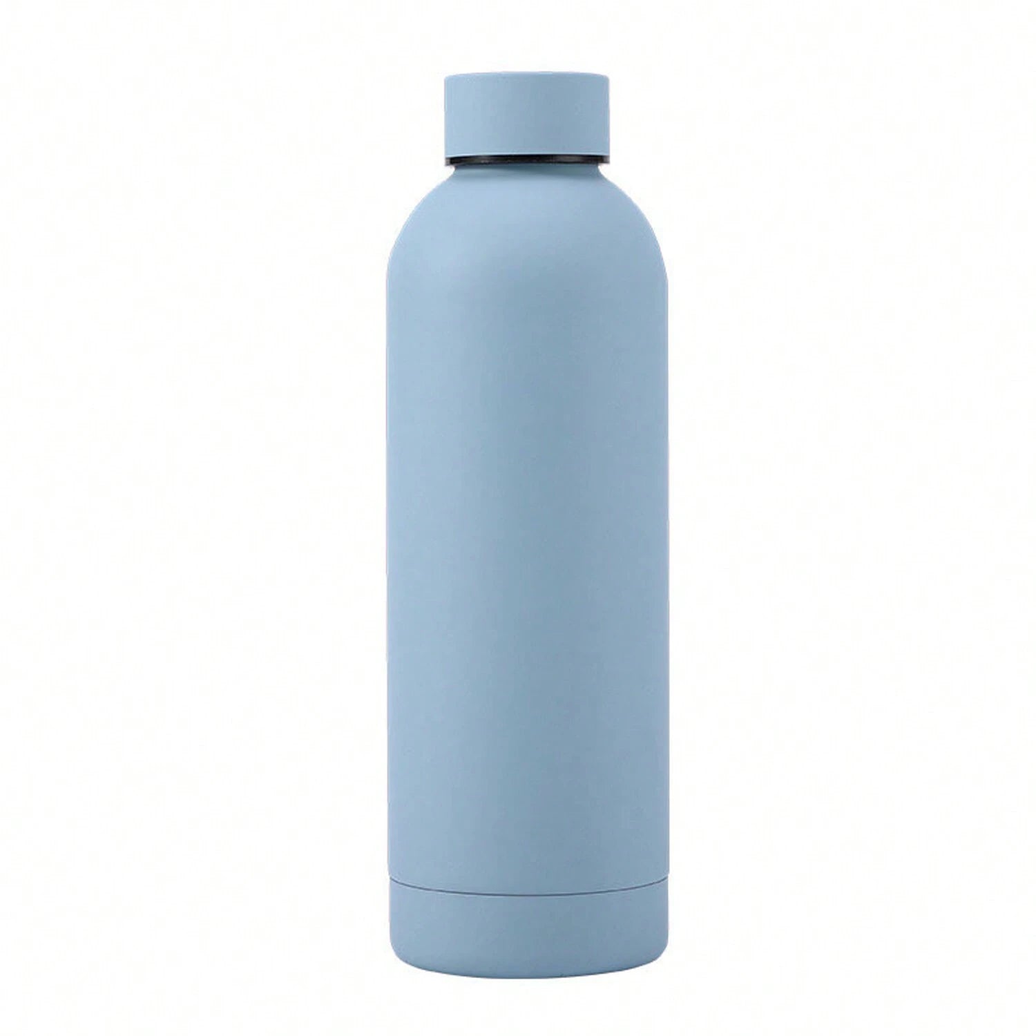Custom 500ml Matte Water Bottle – Personalized Name Design in Soft Pastel Colors