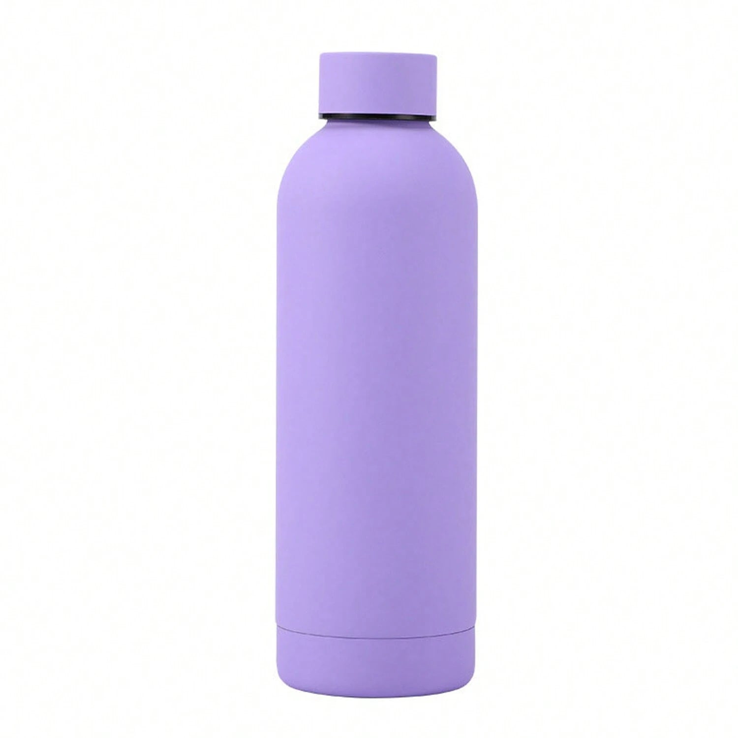 Custom 500ml Matte Water Bottle – Personalized Name Design in Soft Pastel Colors