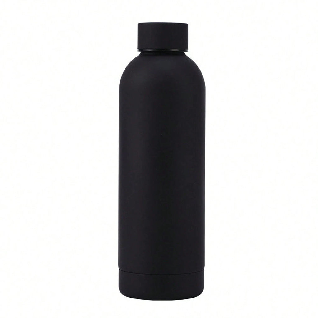Custom 500ml Matte Water Bottle – Personalized Name Design in Soft Pastel Colors