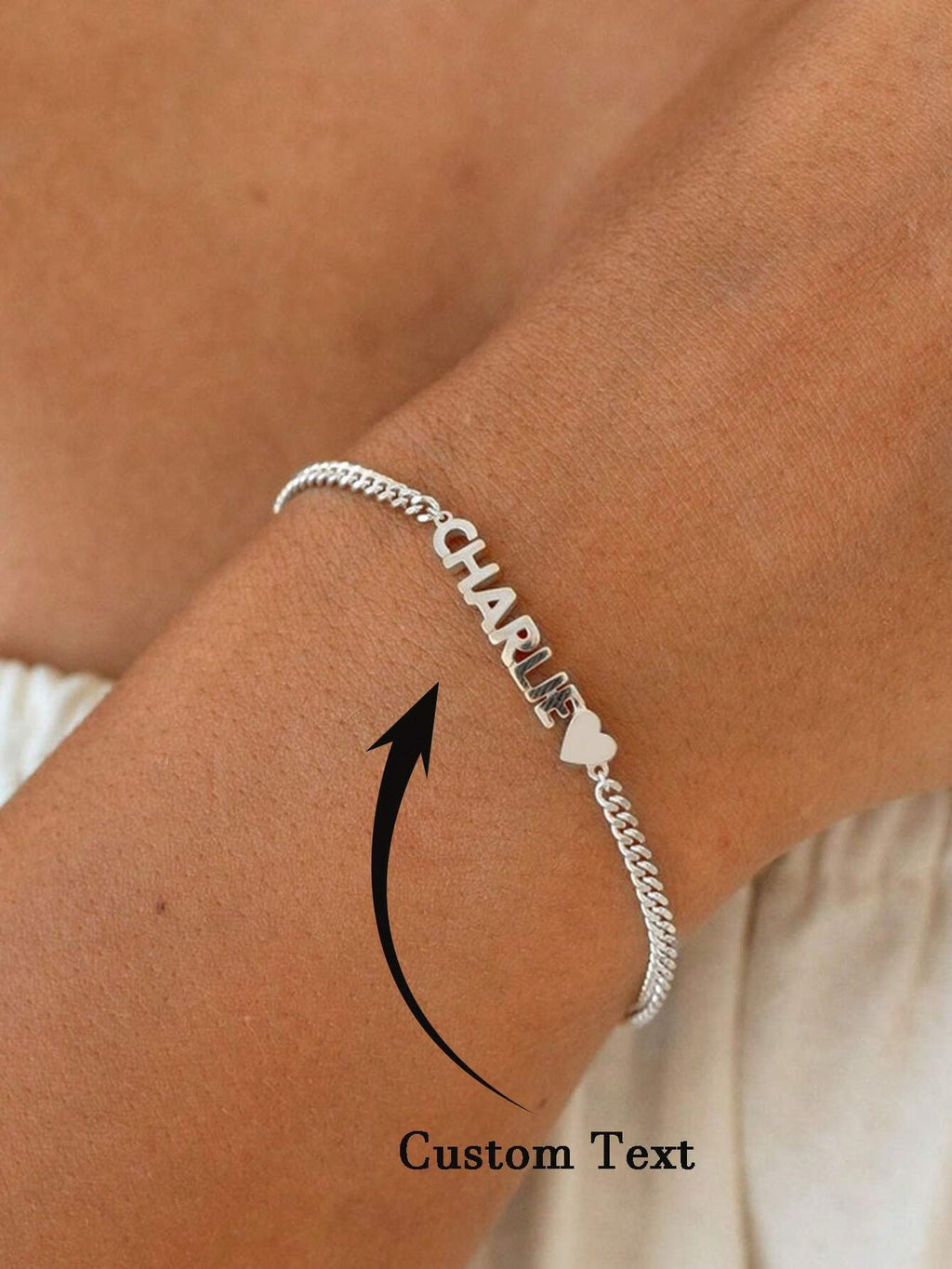Personalized Bracelet – A Unique Touch of You (Bubble Name)
