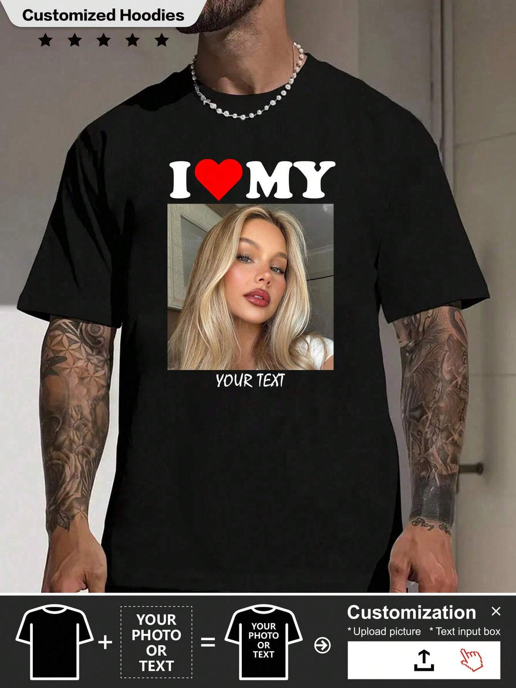 Customized Personalized T-Shirt – Your Style, Your Design And Photo