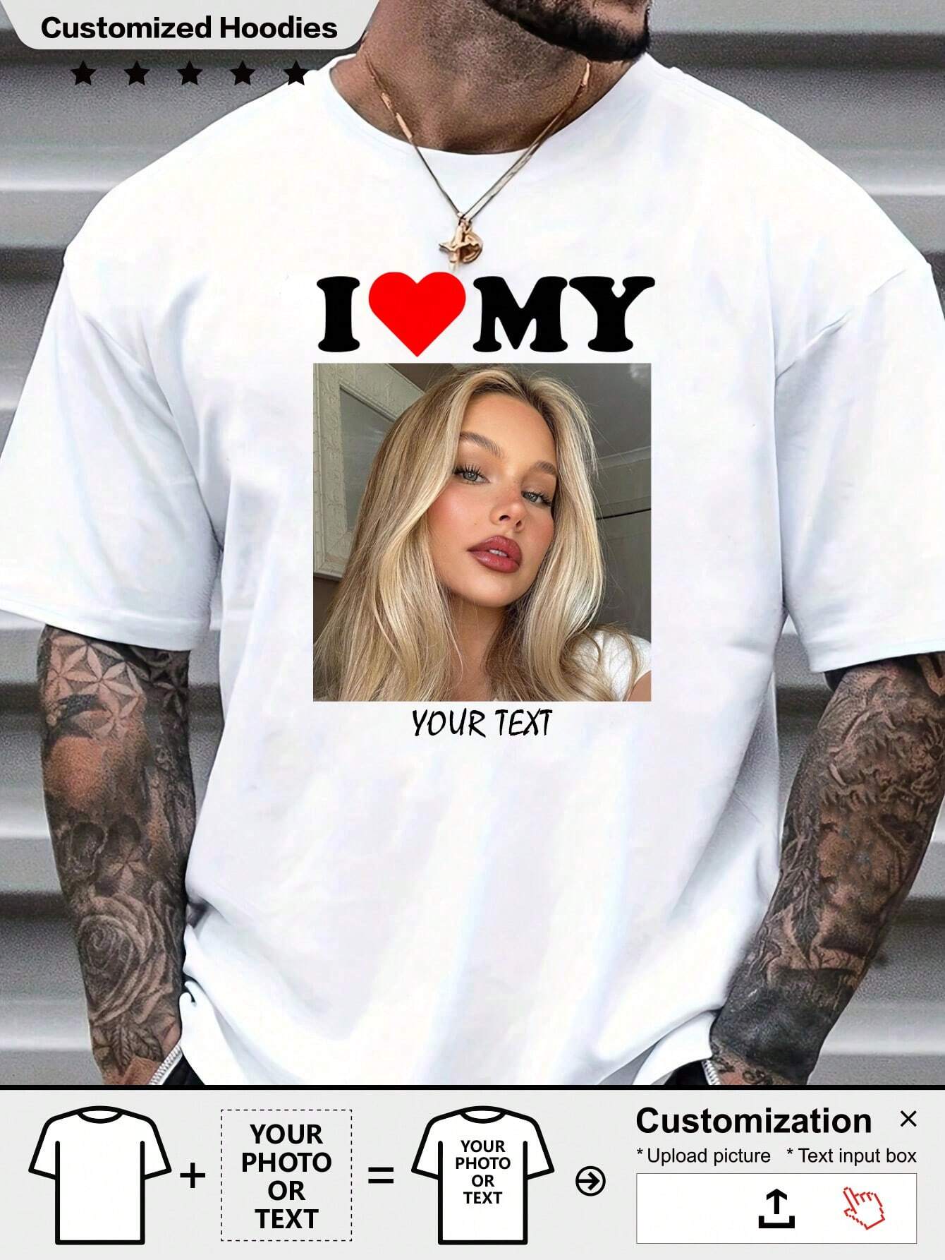 Customized Personalized T-Shirt – Your Style, Your Design And Photo