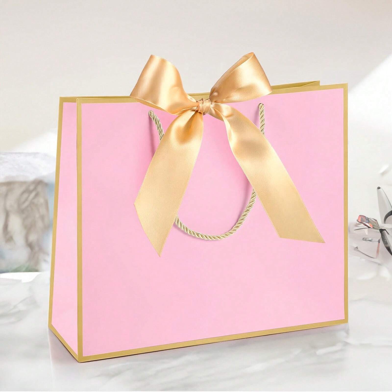 Custom Bridesmaid & Bachelorette Gift Bag – Personalized Wedding Tote for Bridal Party & Friends