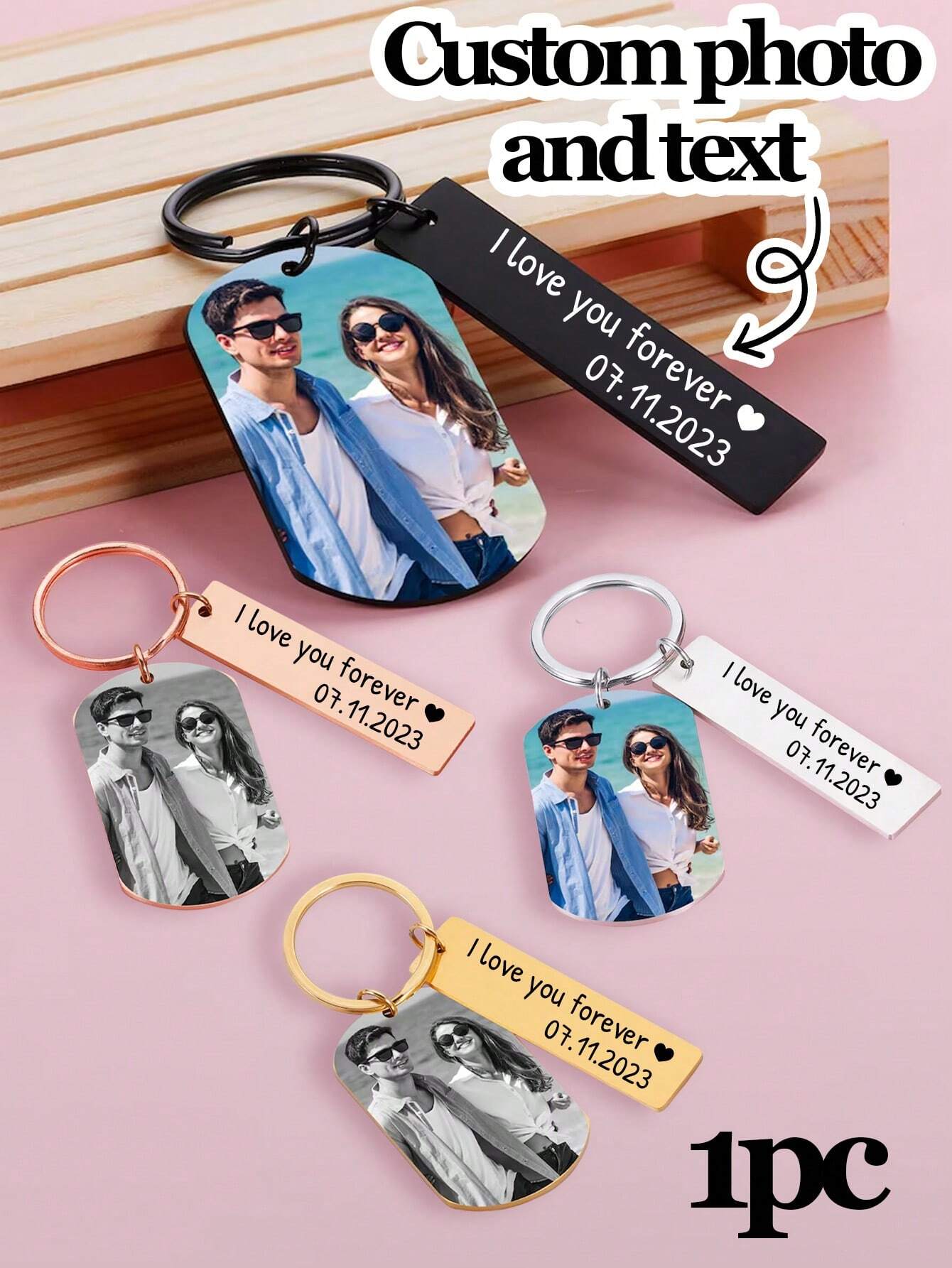 Personalized Keychain – Custom Engraved Design for a Unique Touch - Photo