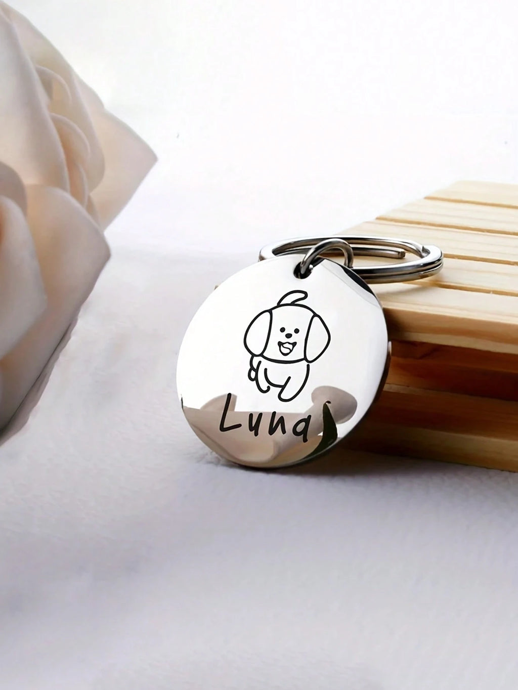 Personalized Engraved Pet ID Tag