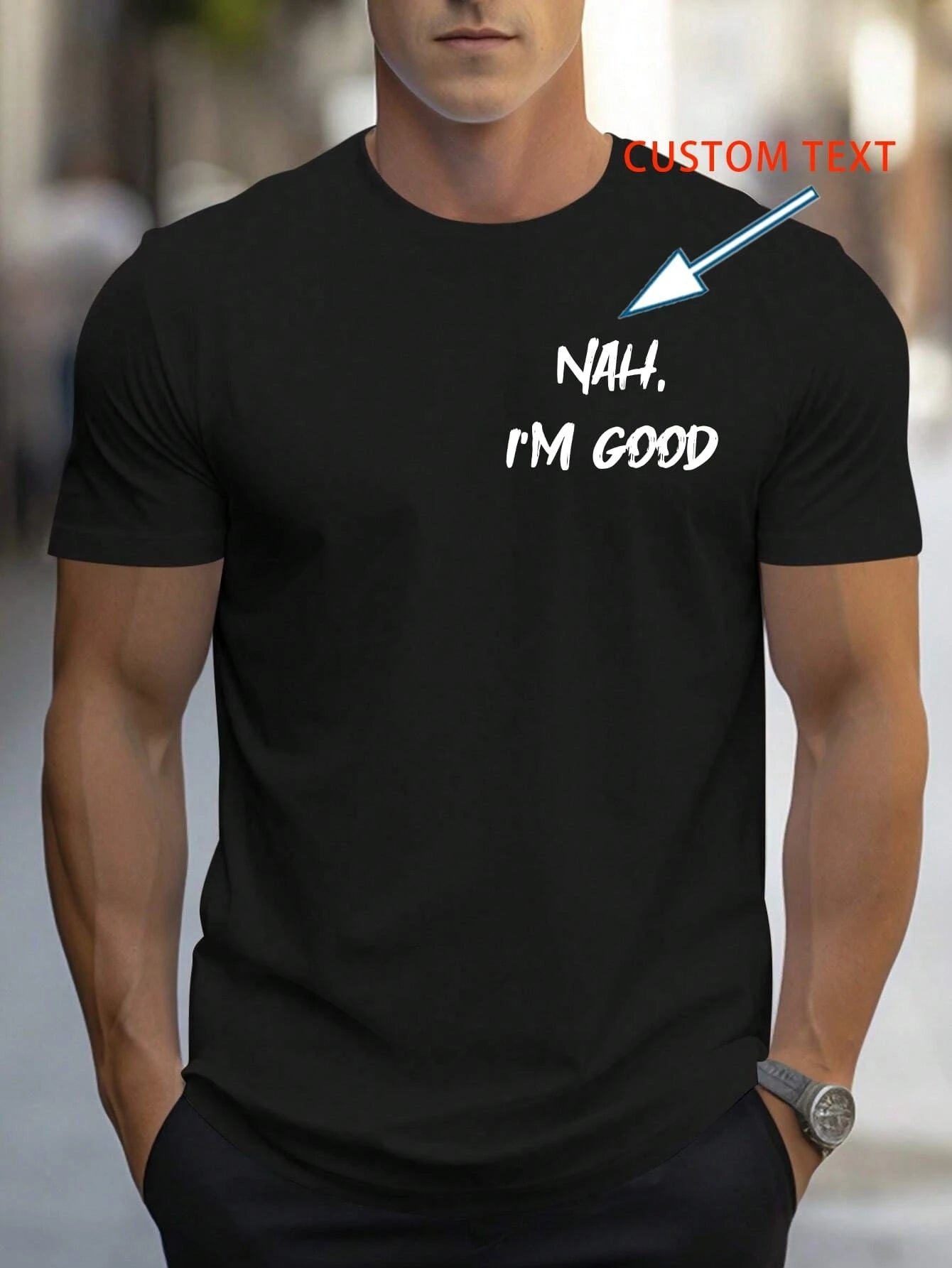 Customized Personalized T-Shirt – Your Style, Your Text