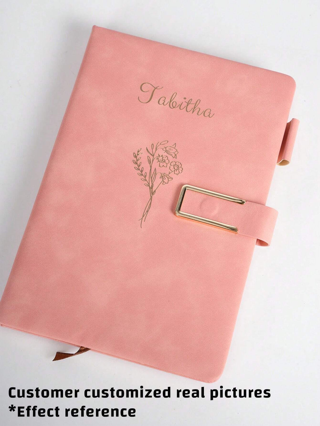 Personalized Notebook – Custom Name Journal (PU Leather) A5