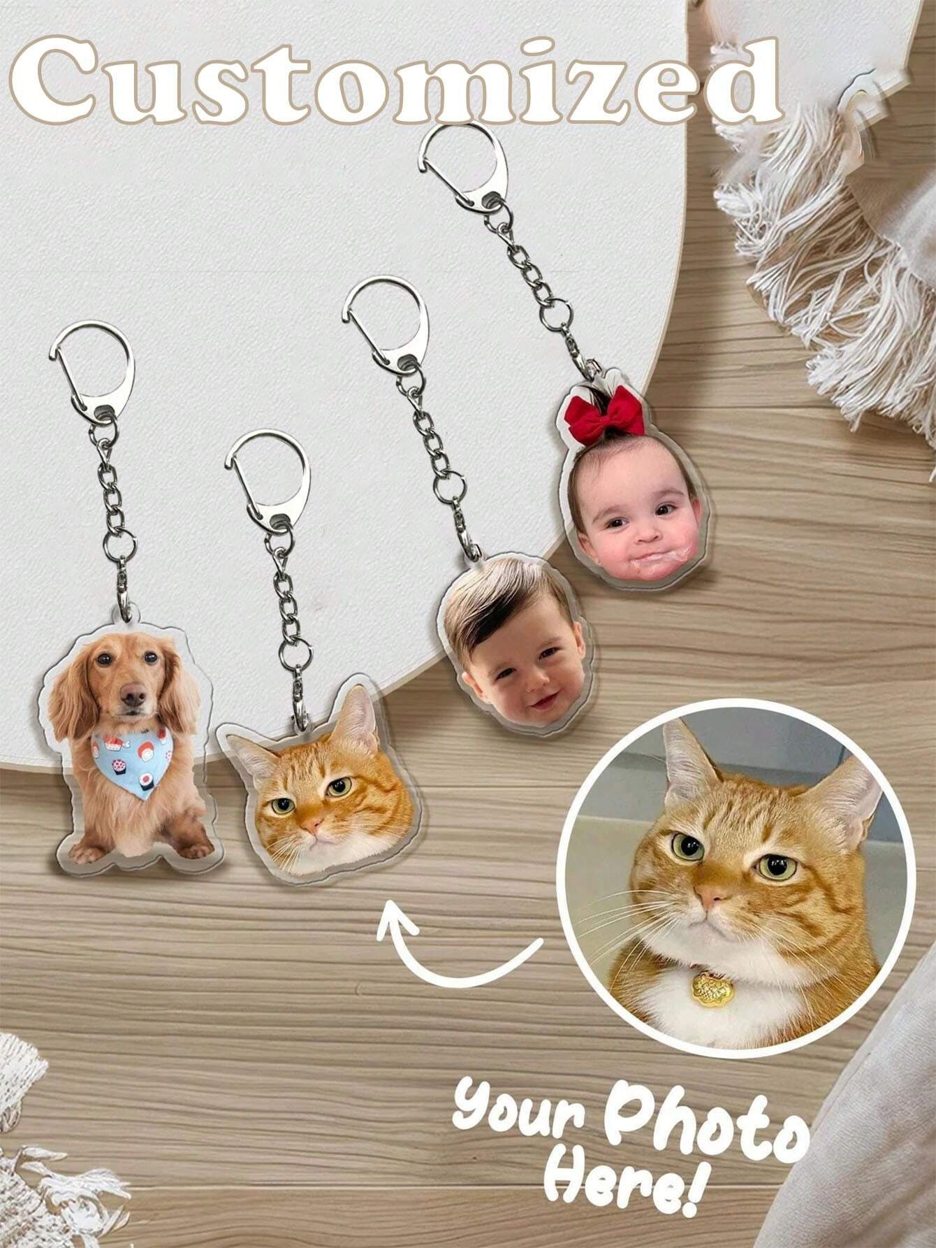 Personalized Keychain – Custom Engraved Design for a Unique Touch - Face