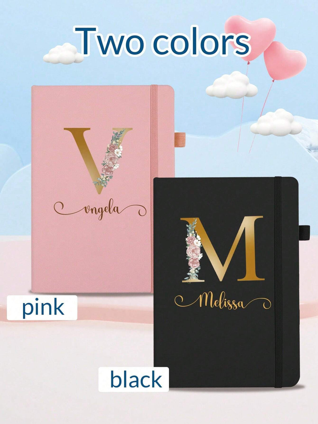 Personalized Notebook – Custom Name Journal (Name) A5