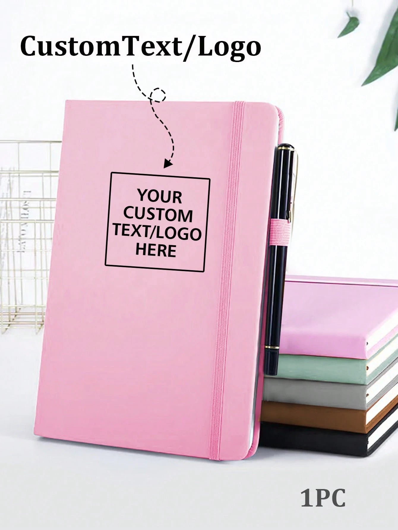 Personalized Notebook – Custom Name Journal (Logo) A5