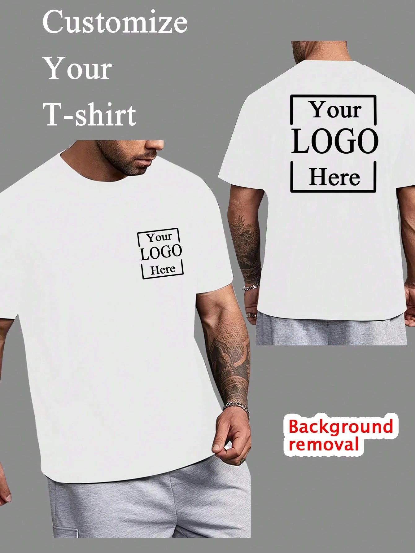 Customized Personalized T-Shirt – Your Style, Your Logo