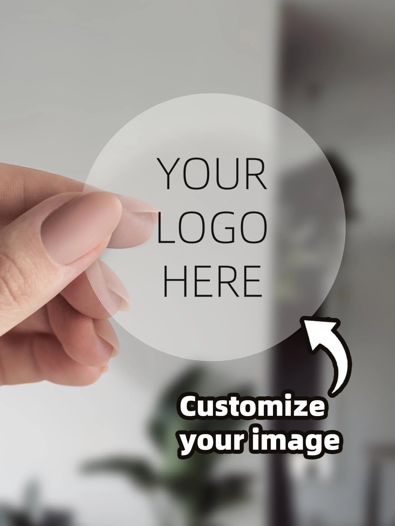 Personalised Stickers – Custom Designs Clear Sticker