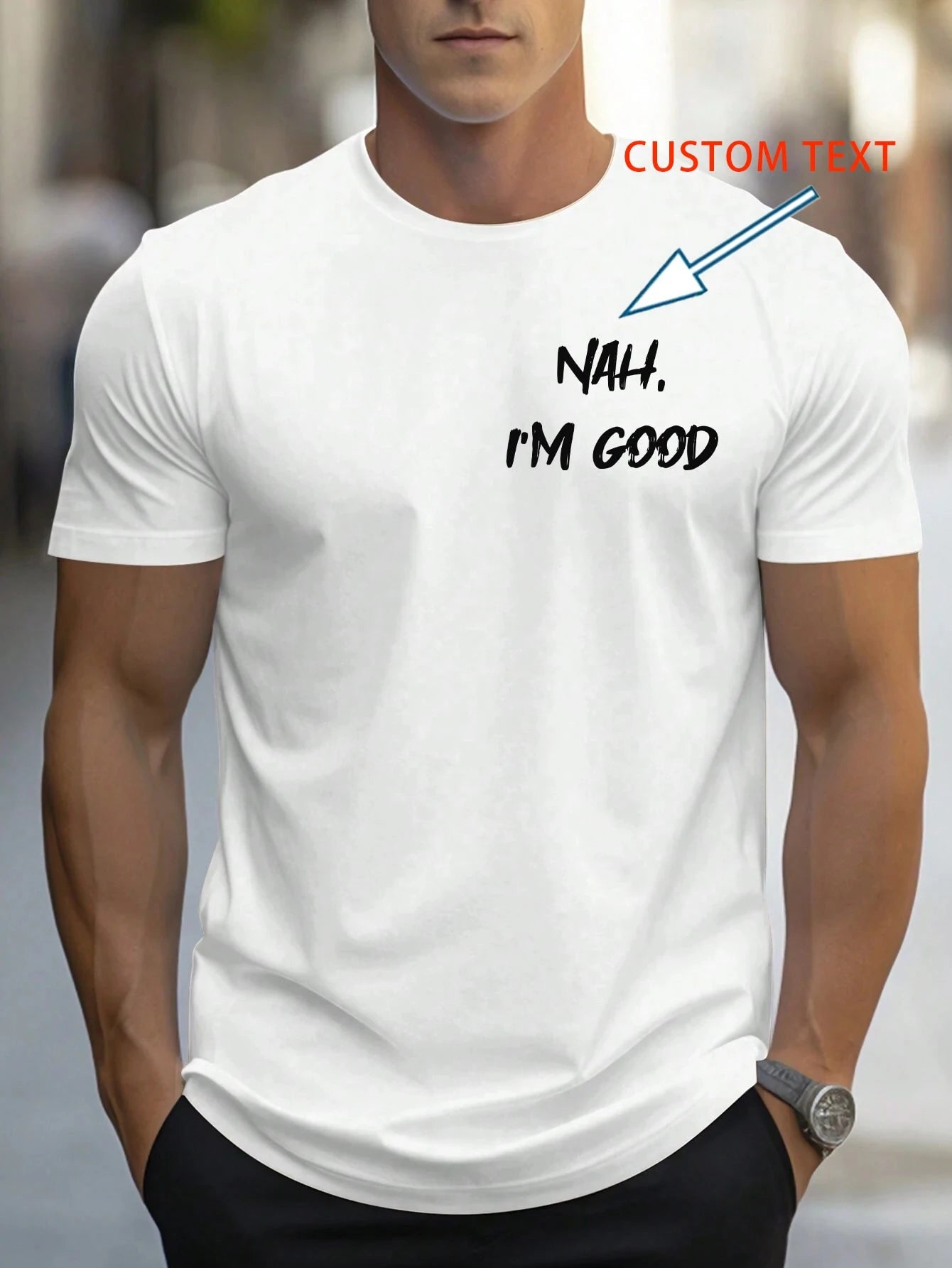 Customized Personalized T-Shirt – Your Style, Your Text