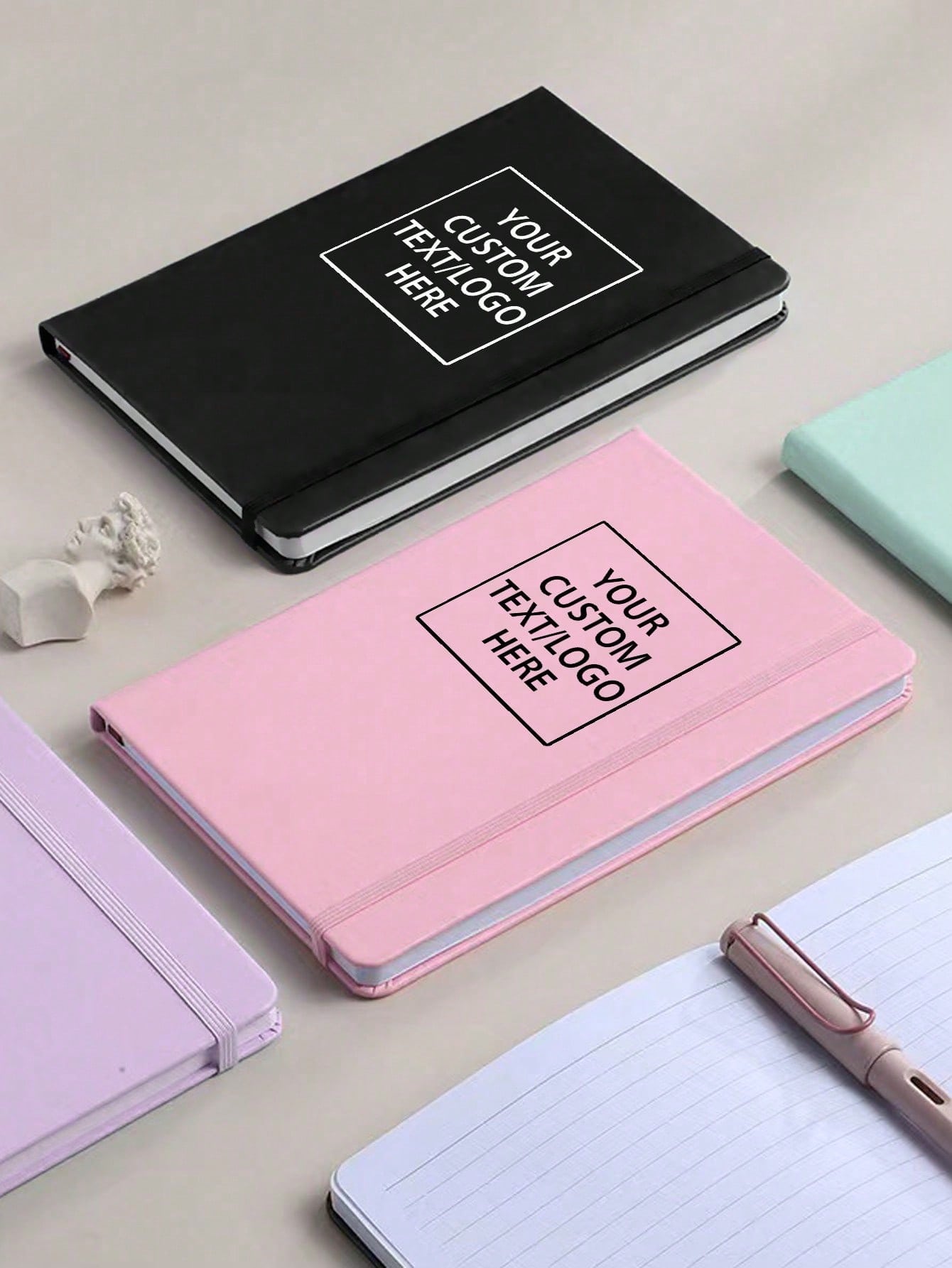 Personalized Notebook – Custom Name Journal (Logo) A5