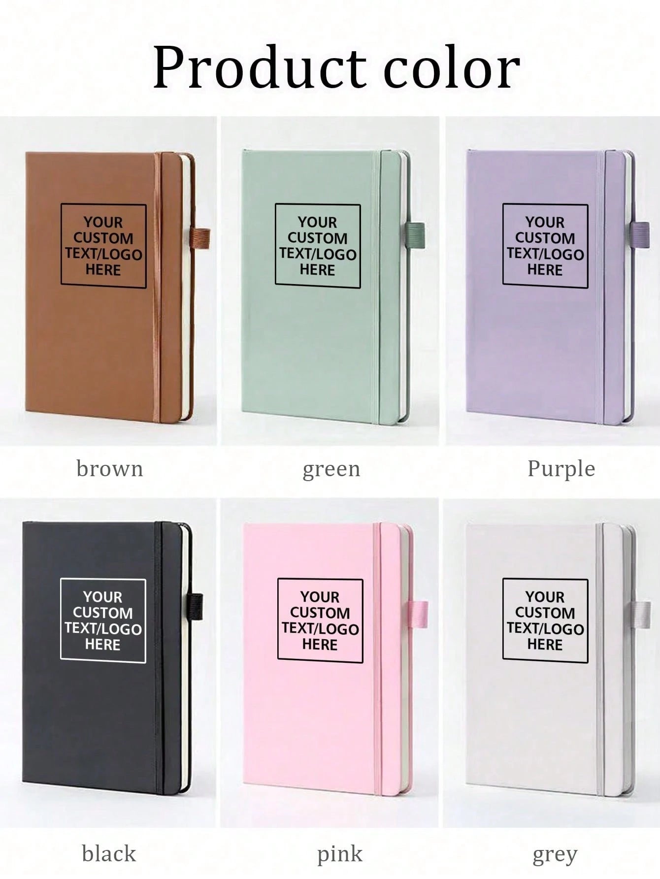 Personalized Notebook – Custom Name Journal (Logo) A5