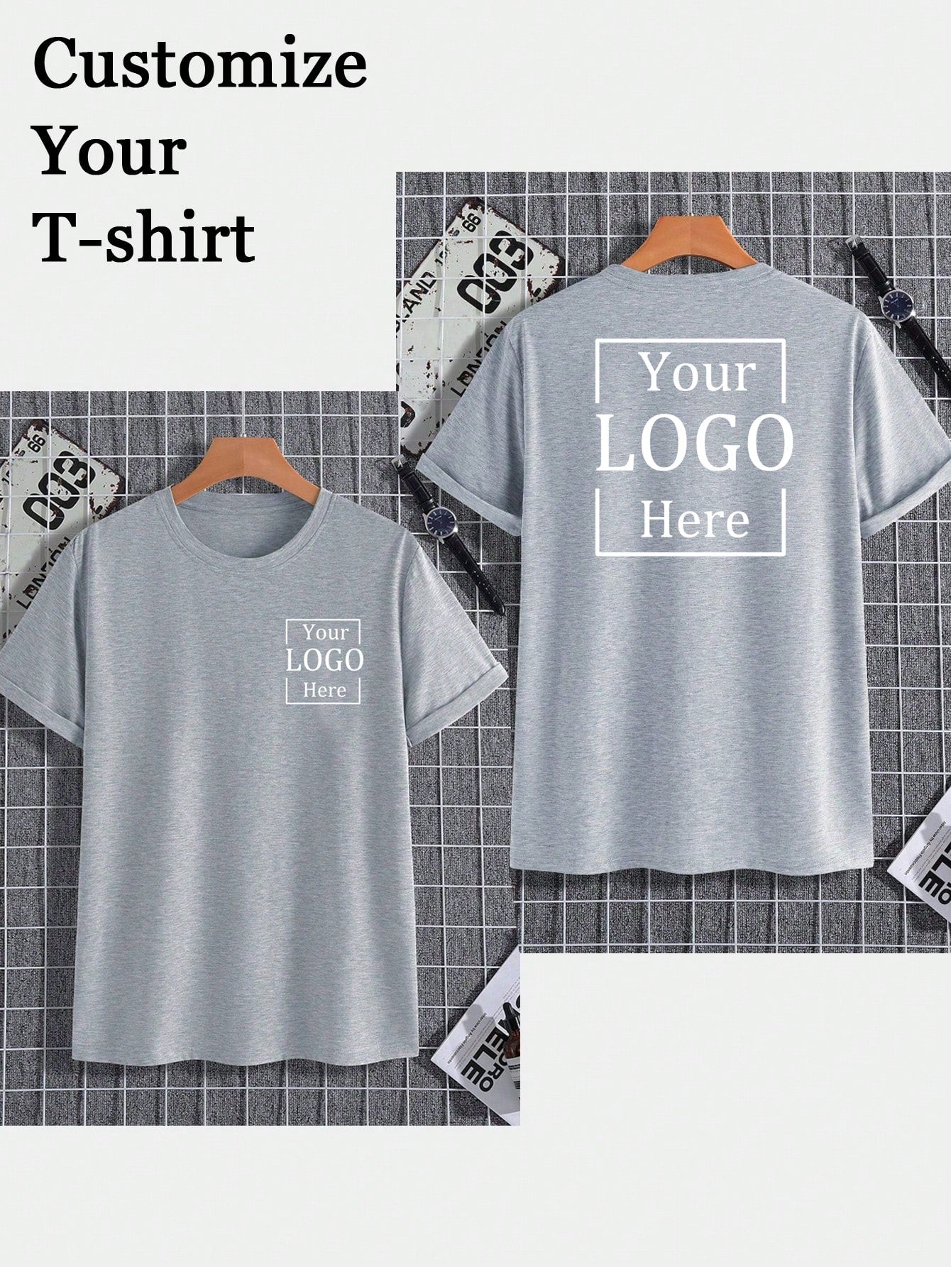 Customized Personalized T-Shirt – Your Style, Your Logo