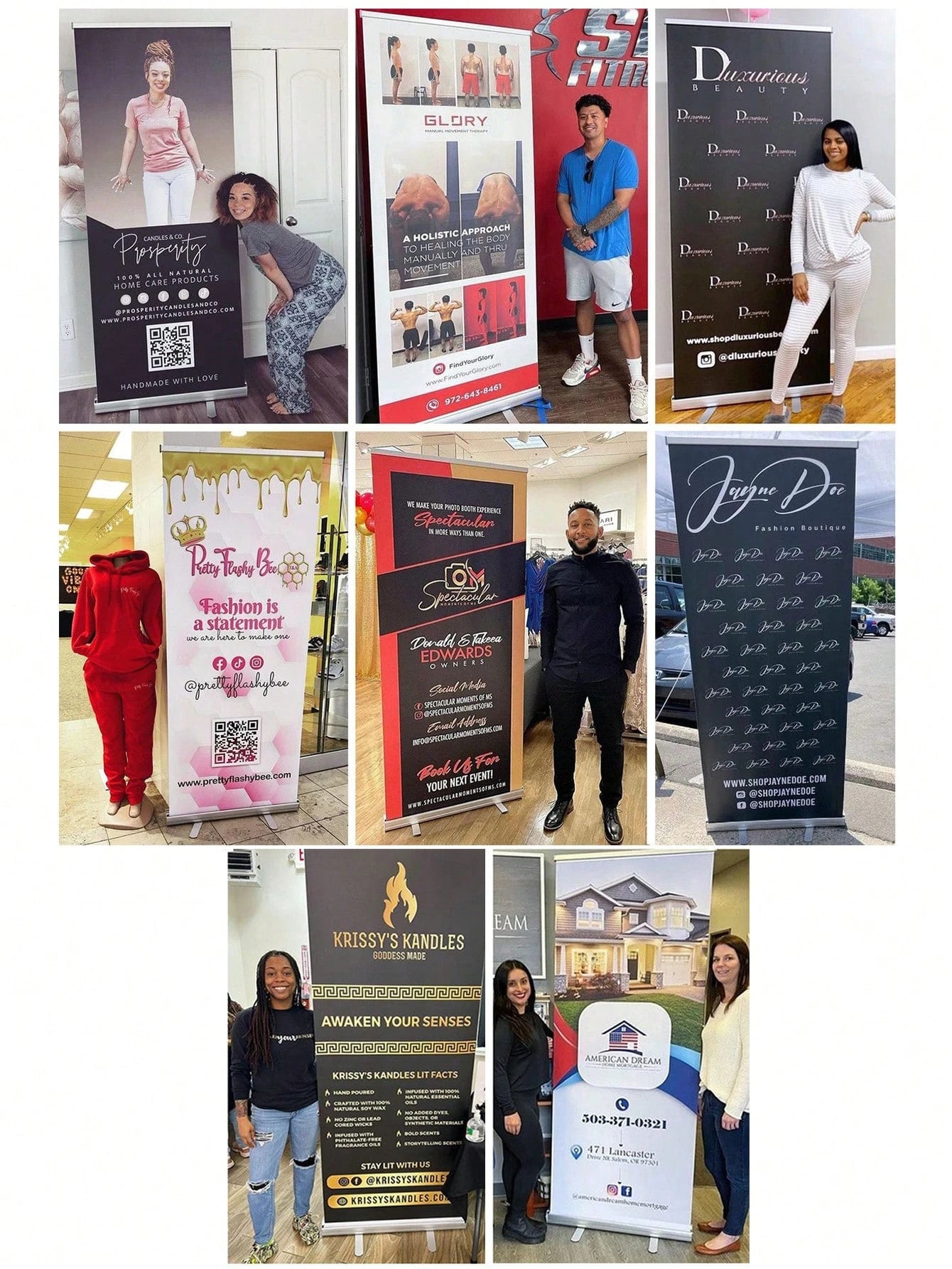 Custom Banners – Personalized Photo Polyester Banners for Outdoor Events