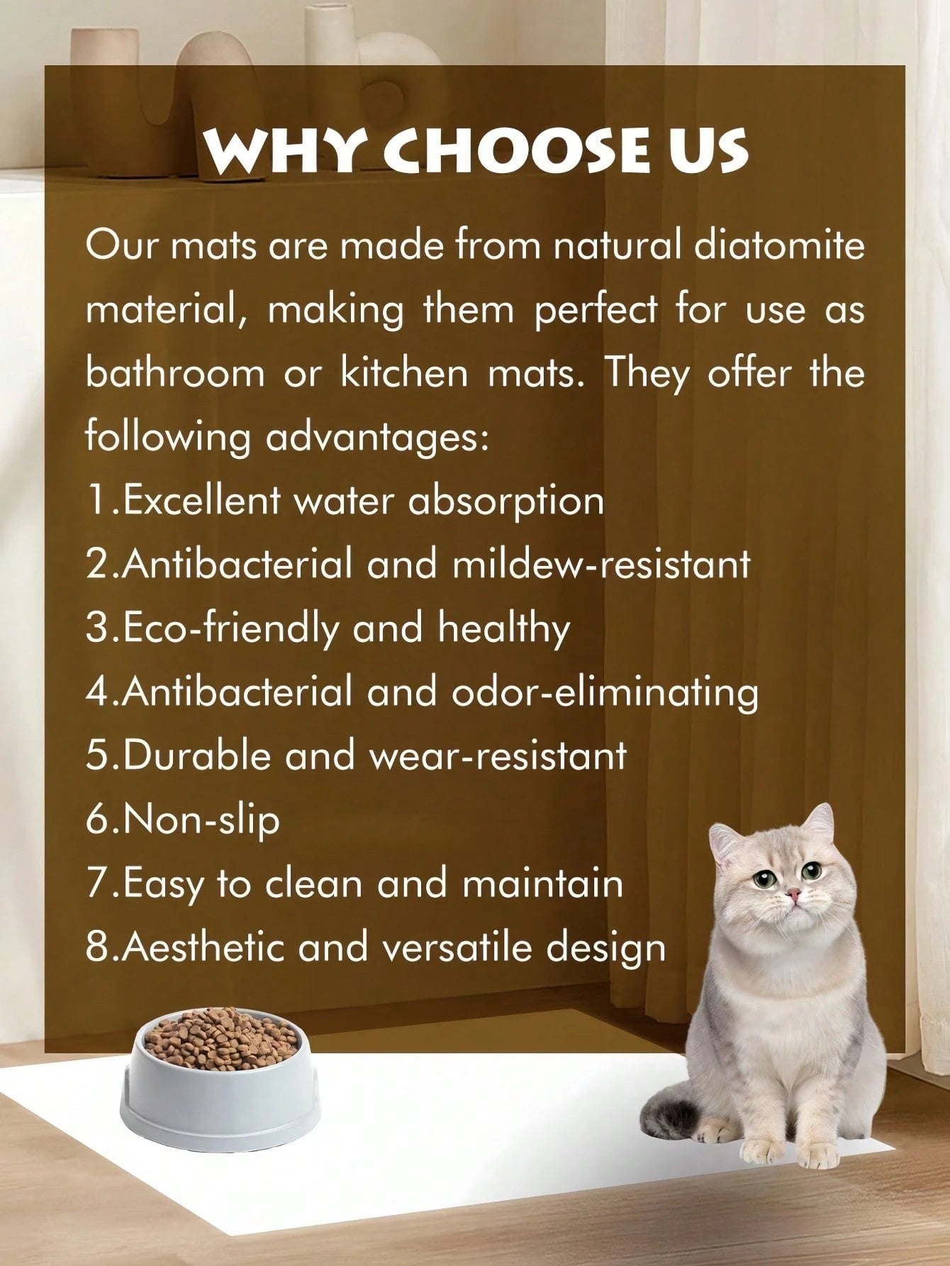 Custom Dog Food Mat – Personalized with Pet Photo & Name - 2 Faces