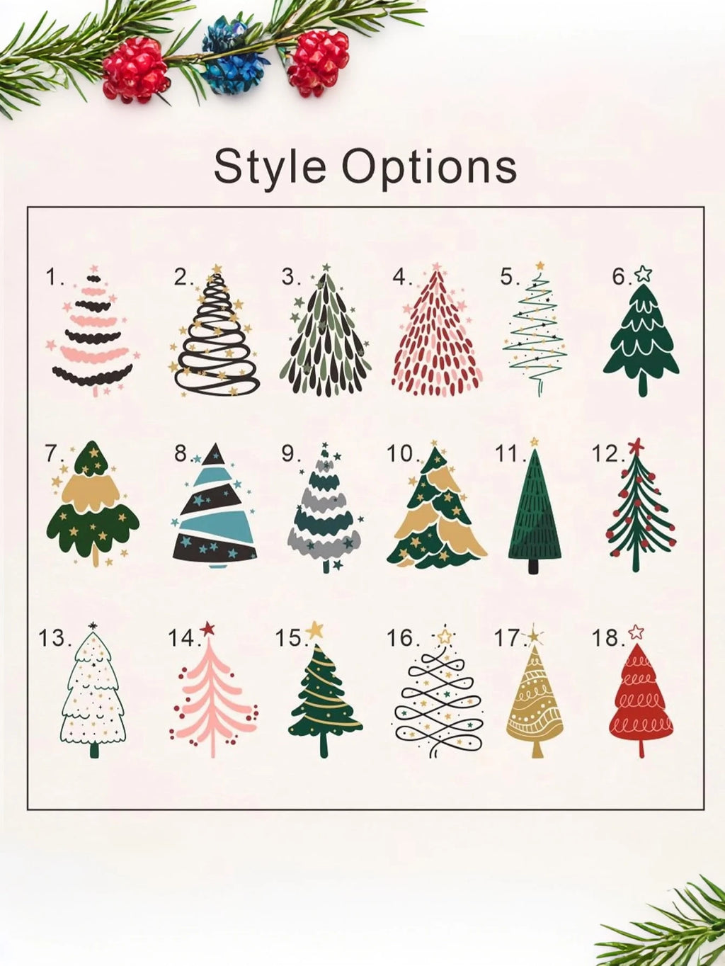 Personalized Wooden Christmas Name Ornament (Tree Name)