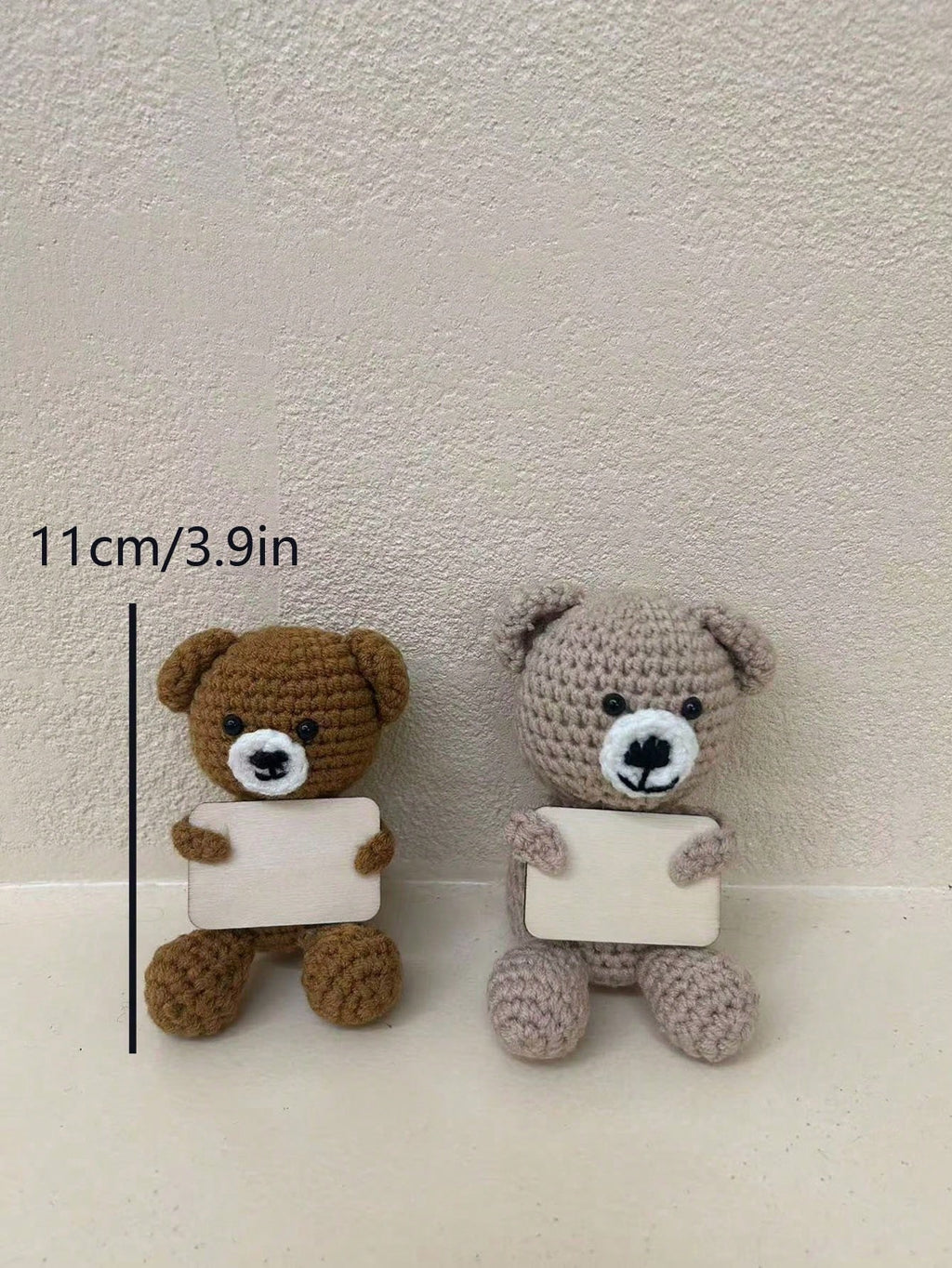 Personalized Crocheted Teddy Bear