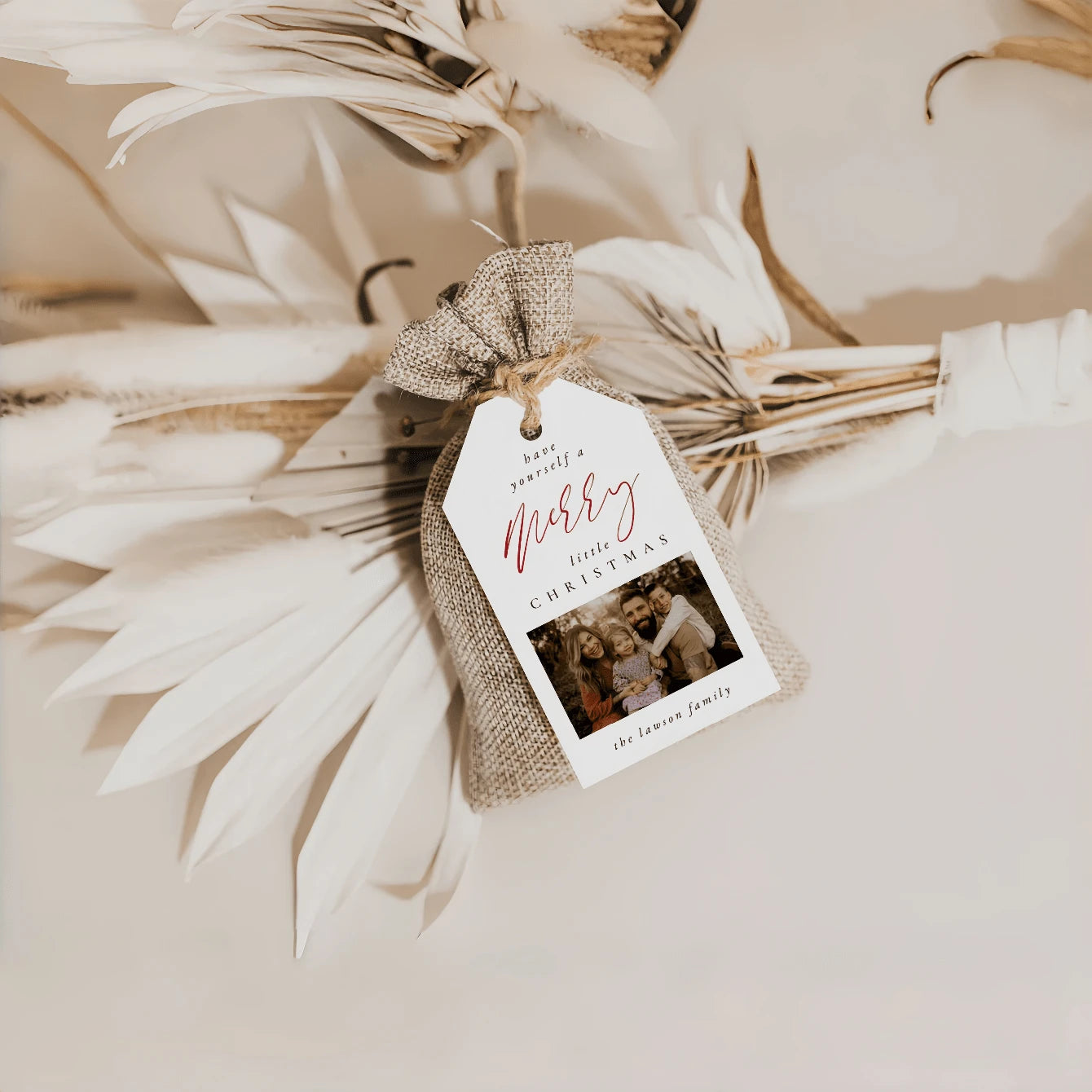 Custom Gift Tags – Personalized Photo & Text
