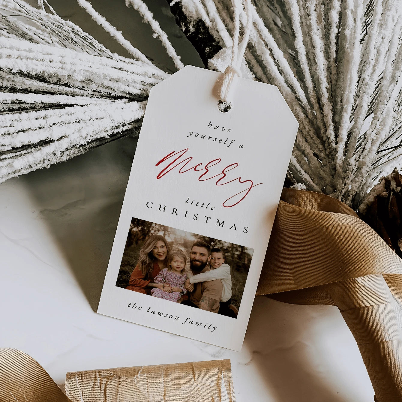 Custom Gift Tags – Personalized Photo & Text