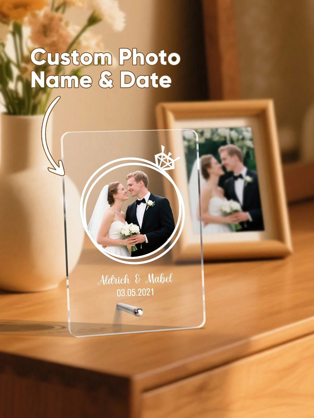 Custom Acrylic Plaque | Personalized Gifts for Men & Women | Customized Name Plaque for Him & Her