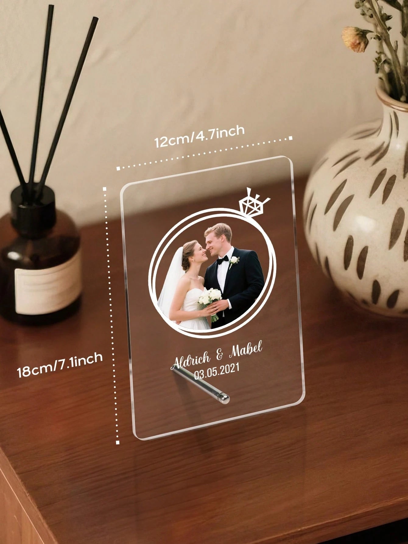 Custom Acrylic Plaque | Personalized Gifts for Men & Women | Customized Name Plaque for Him & Her