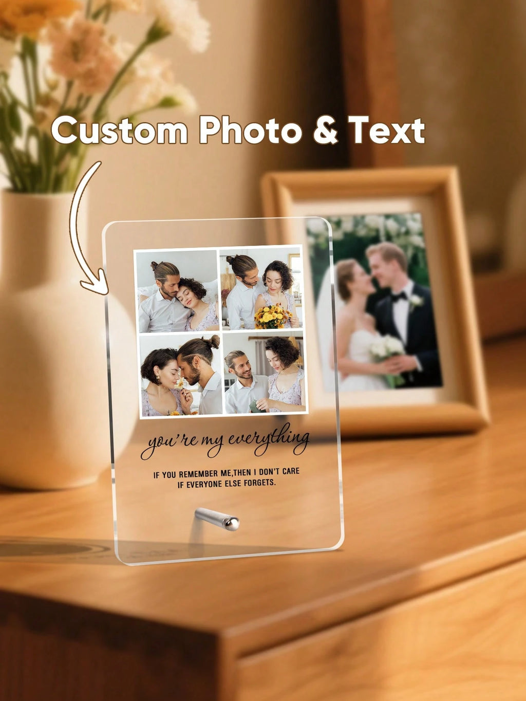 Custom Acrylic Plaque | Personalized Gifts for Men & Women | Customized Name Plaque for Him & Her