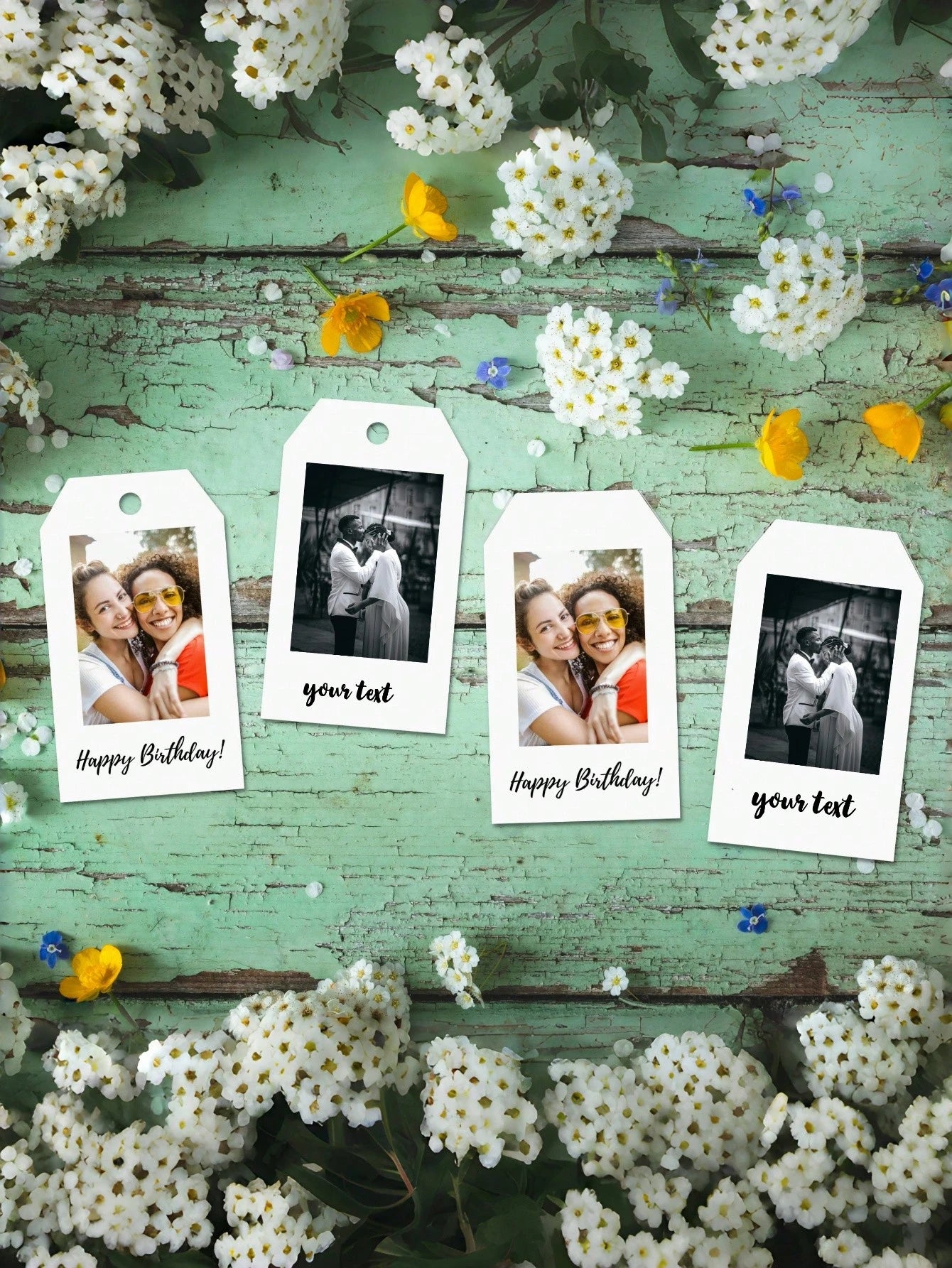 Custom Gift Tags – Personalized Photo & Text