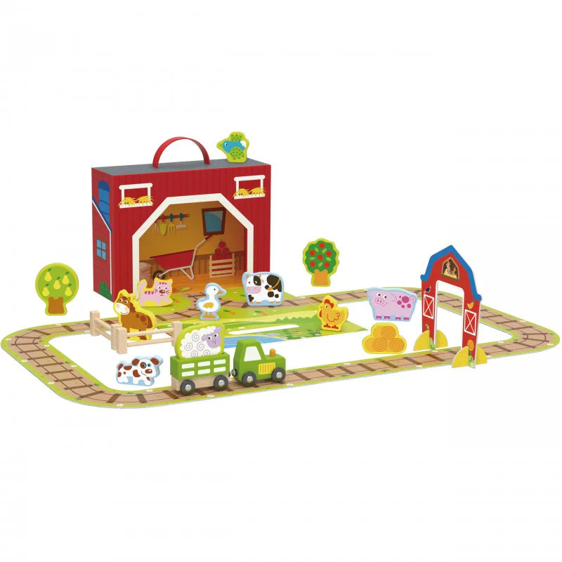 Tooky Toy - Farm Play Box