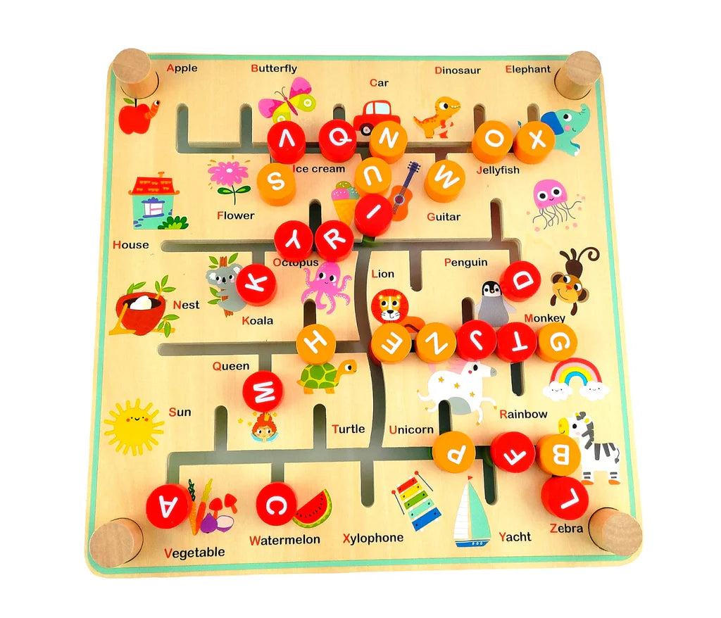 Tooky Toy - Wooden Maze Puzzle