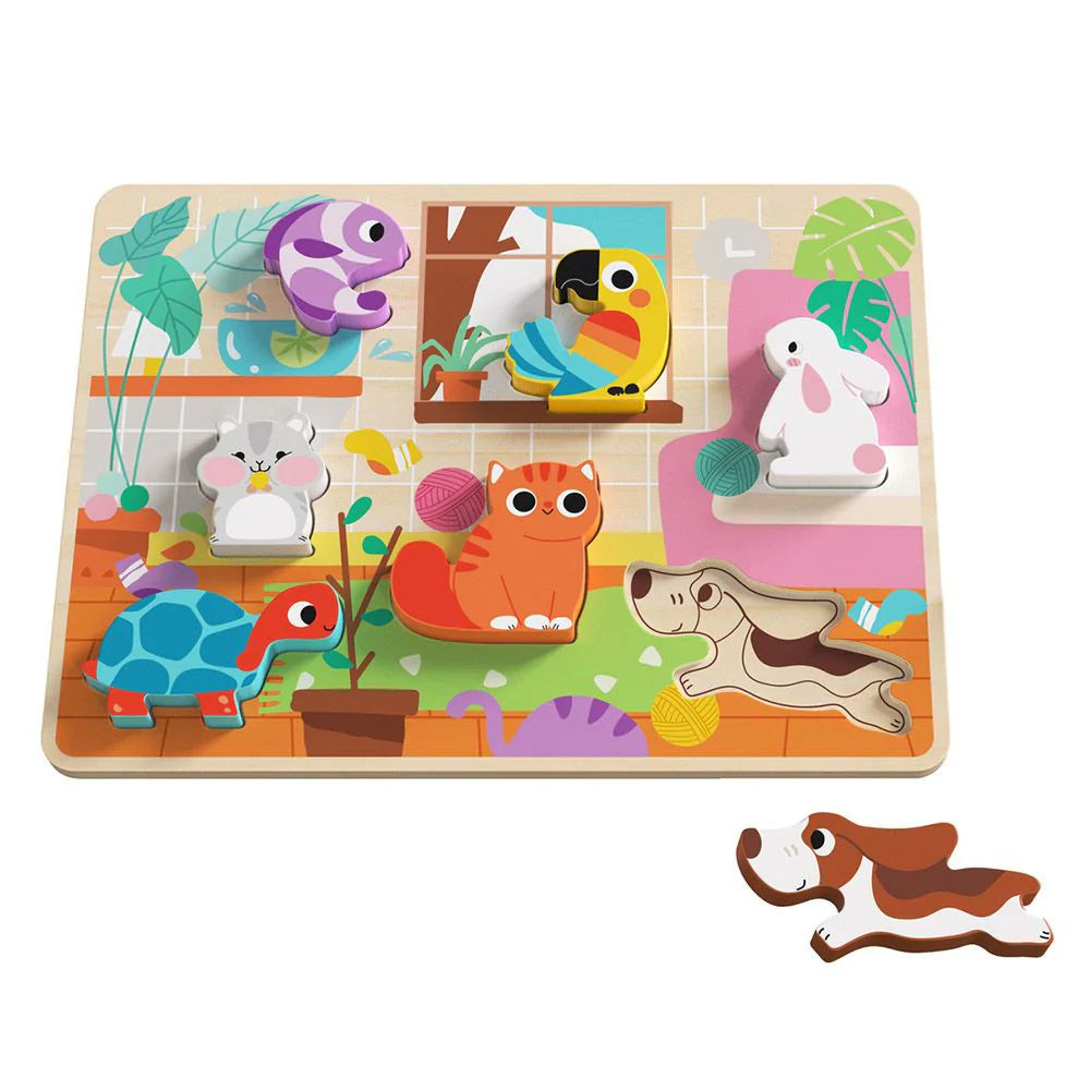 Tooky toy - Wooden Pet Puzzle