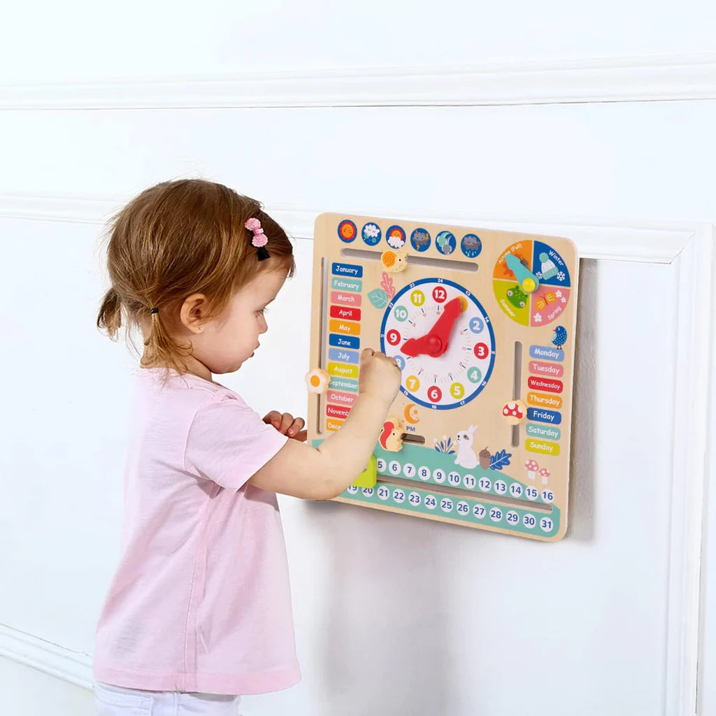 Tooky Toy - Wooden Calendar Board