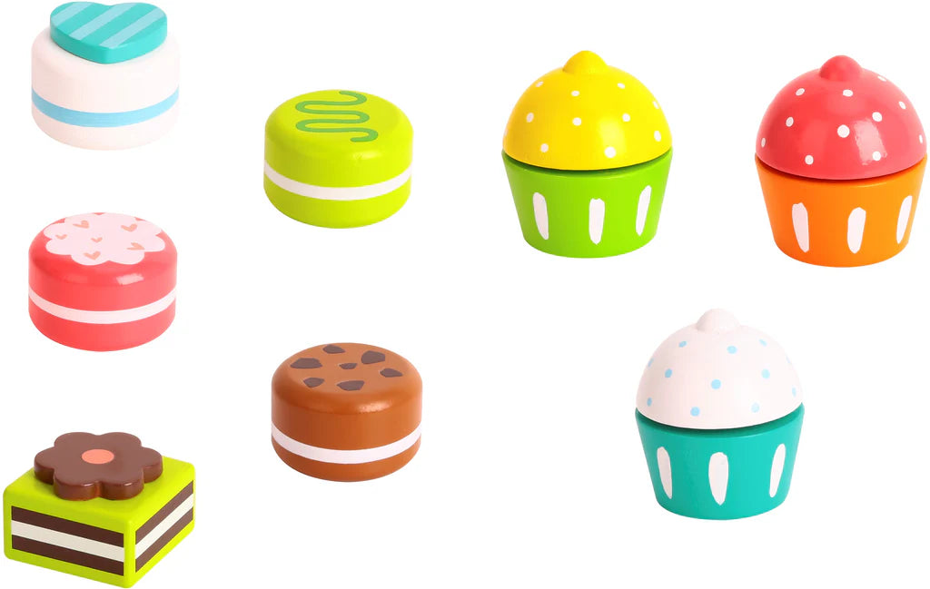 Tooky Toy - Wooden Dessert Stand