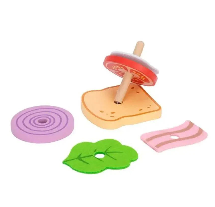 Tooky Toy - Wooden Sandwich Making Set