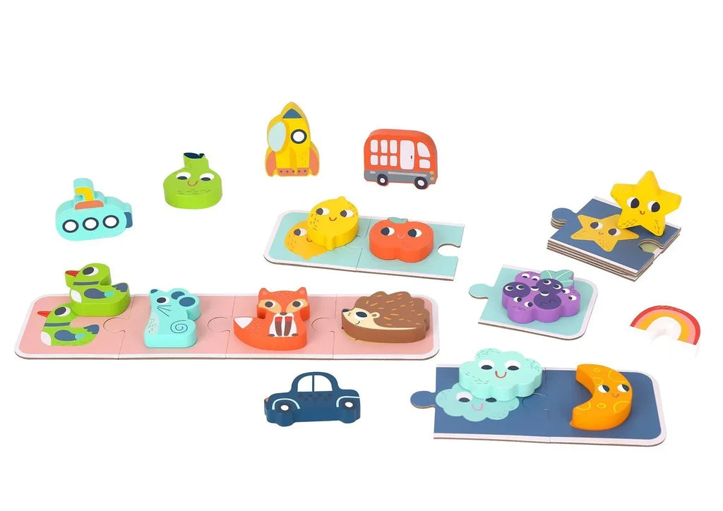 Tooky Toy - Wooden Sensory Game