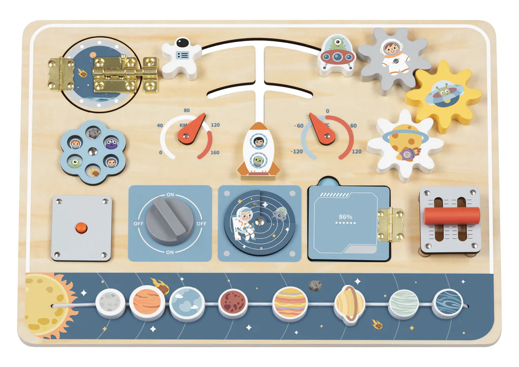 Tooky Toy - Busy Board Space Theme