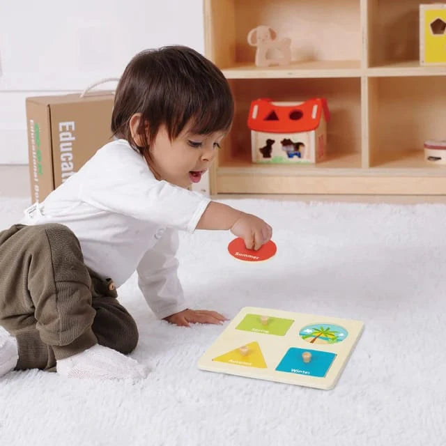 Tooky Toy - Wooden Montessori Play Box 13-15 Months