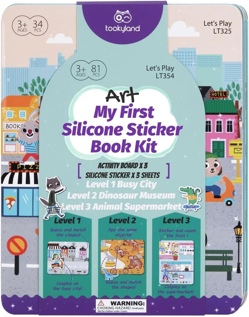 Tooky Toy - Busy City Sticker Book