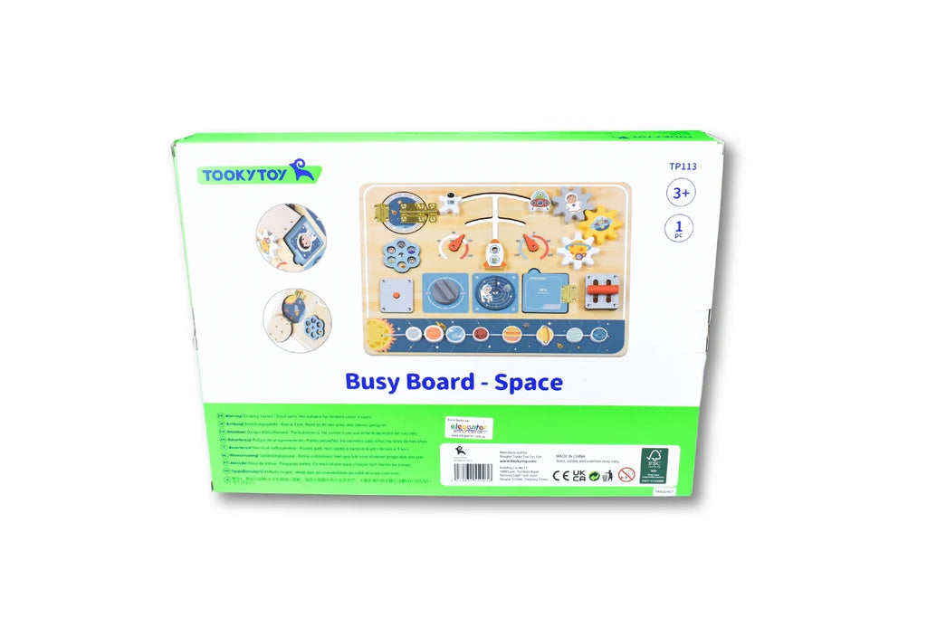 Tooky Toy - Busy Board Space Theme