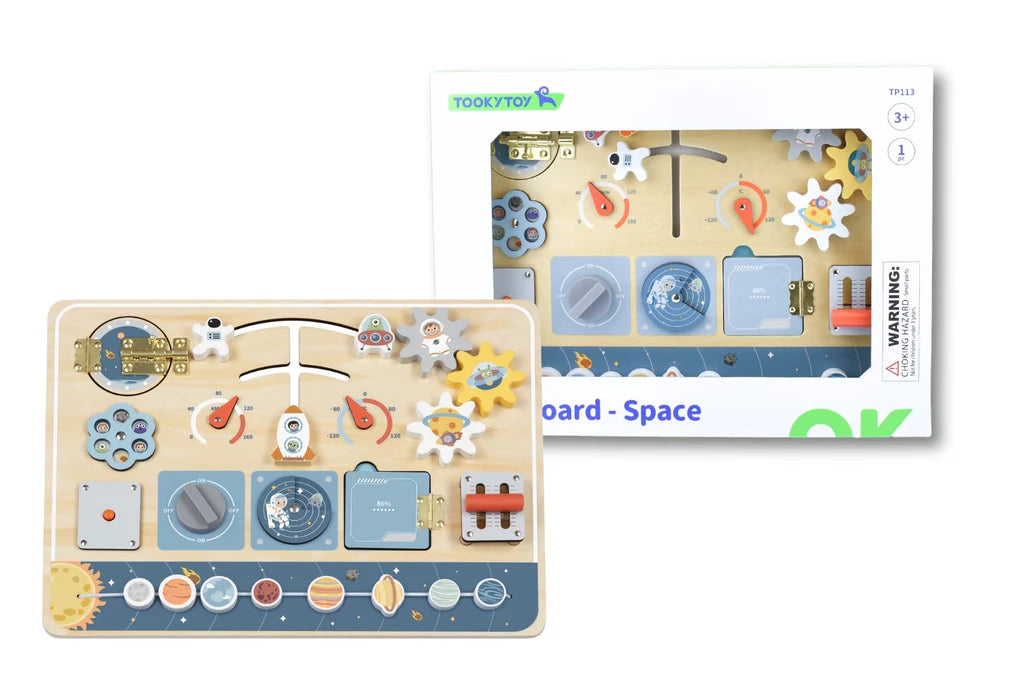 Tooky Toy - Busy Board Space Theme