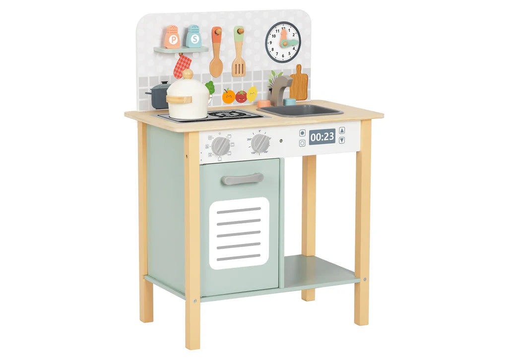 Tooky Toy - Hi Pando Wooden Kitchen Play Set